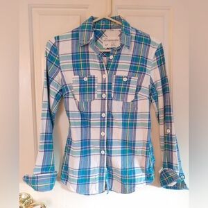 Aéropostale Flannel Plaid Shirt M